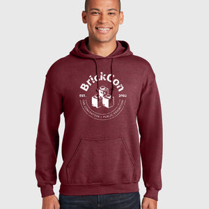 Pullover Hoodie with Passport Stamp