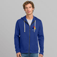 Load image into Gallery viewer, BrickCon Zip Hoodie - NEW Maroon and Royal Blue!
