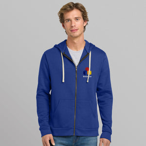 BrickCon Zip Hoodie - NEW Maroon and Royal Blue!
