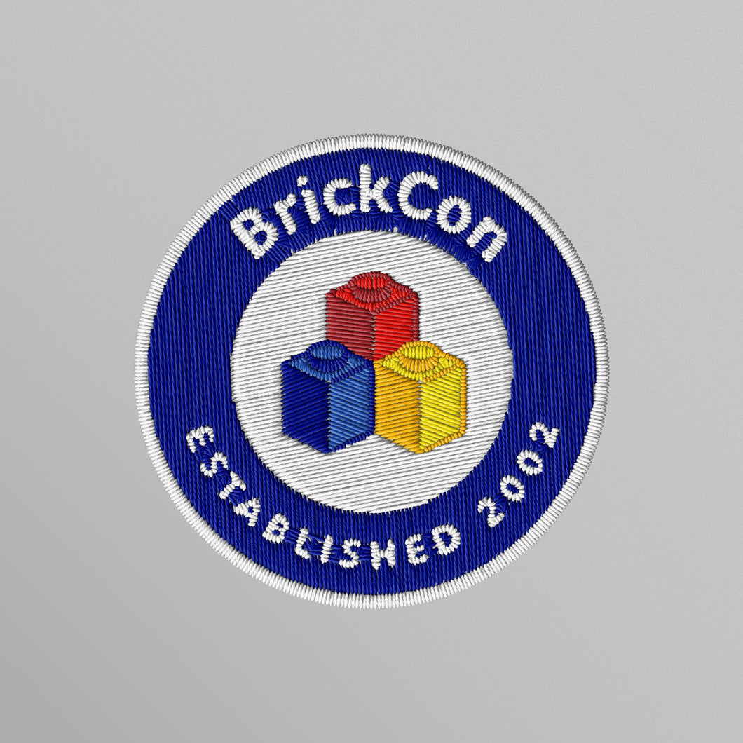 BrickCon Embroidered Patch